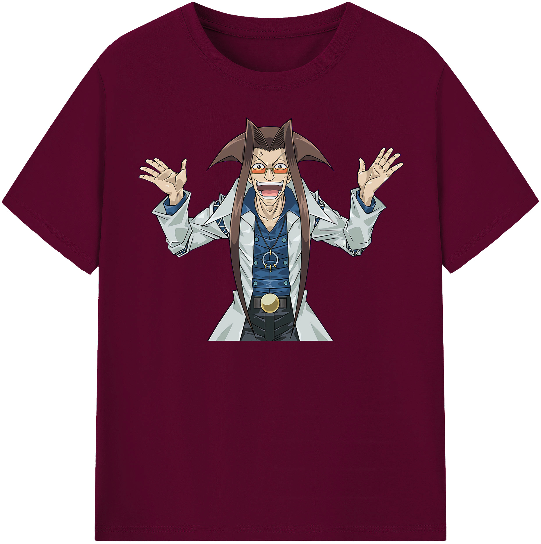 （画像用） 遊☆戯☆王 Yu-Gi-Oh! レディースカジュアルプリントTシャツ（綿100％）